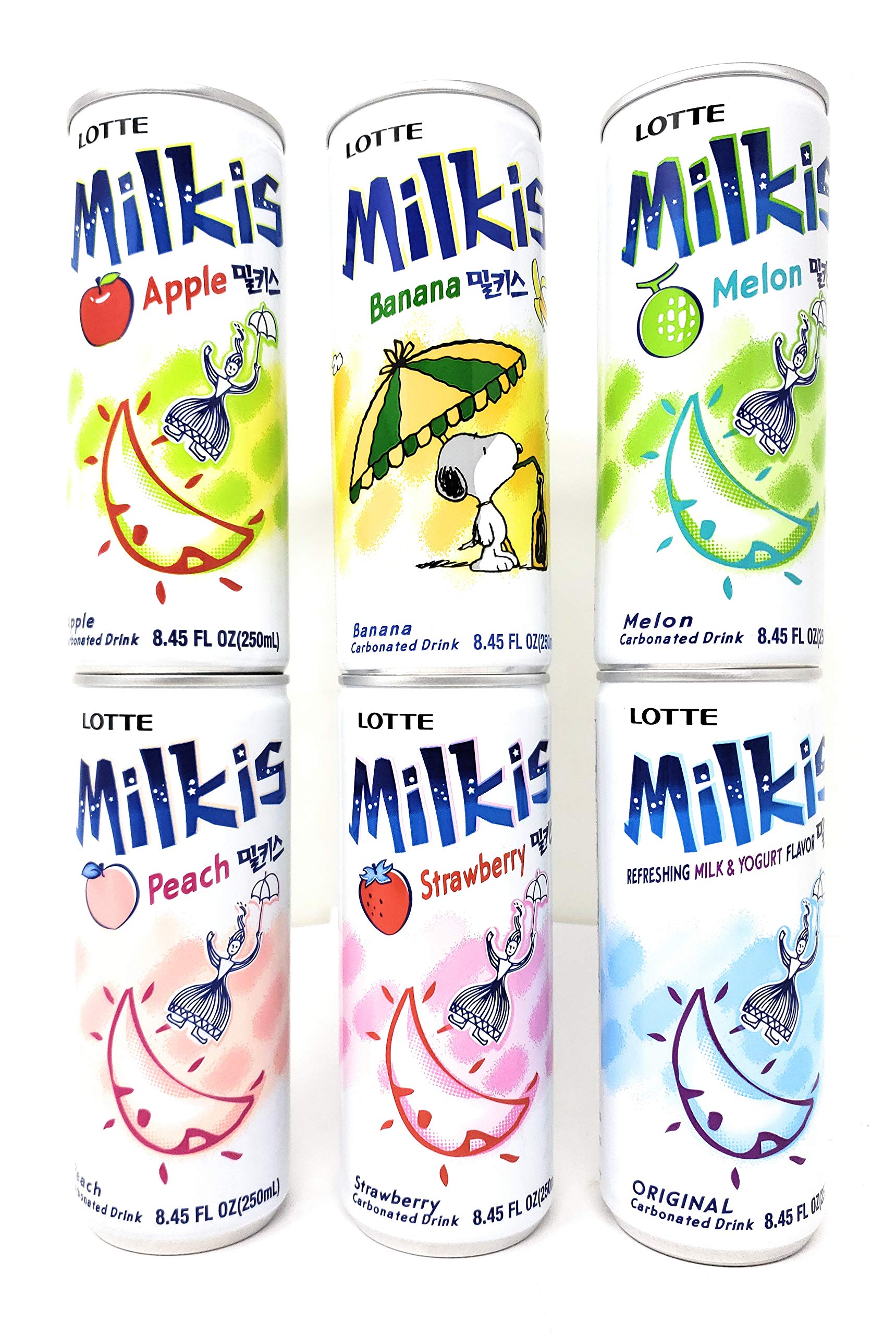 Lotte Milkis Carbonated Drink (Soda) - 250mL | R&T Asian Market of
