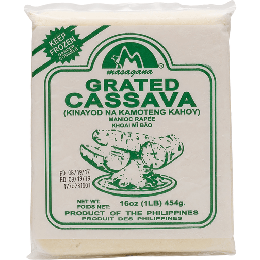Masagana Grated Cassava | Kinayod na Kamoteng Kahoy, 冷凍木薯-細絲
