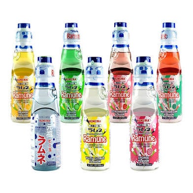 Kimura Ramuné, Japanese Soft Drink - 6.76 fl.oz. | R&T Asian
