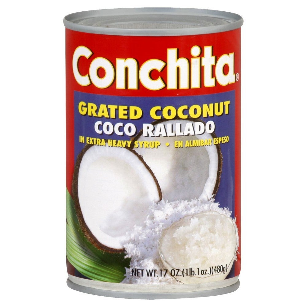 Conchita Grated Coconut (Coco Rallado) in Heavy Syrup - 17 oz